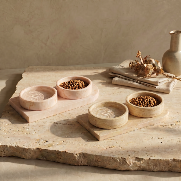 Ensemble Gamelles en Pierre Naturelle | Vestige