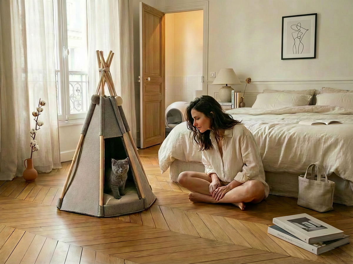 Le Premier Refuge — Intérieur pour nouveau chat