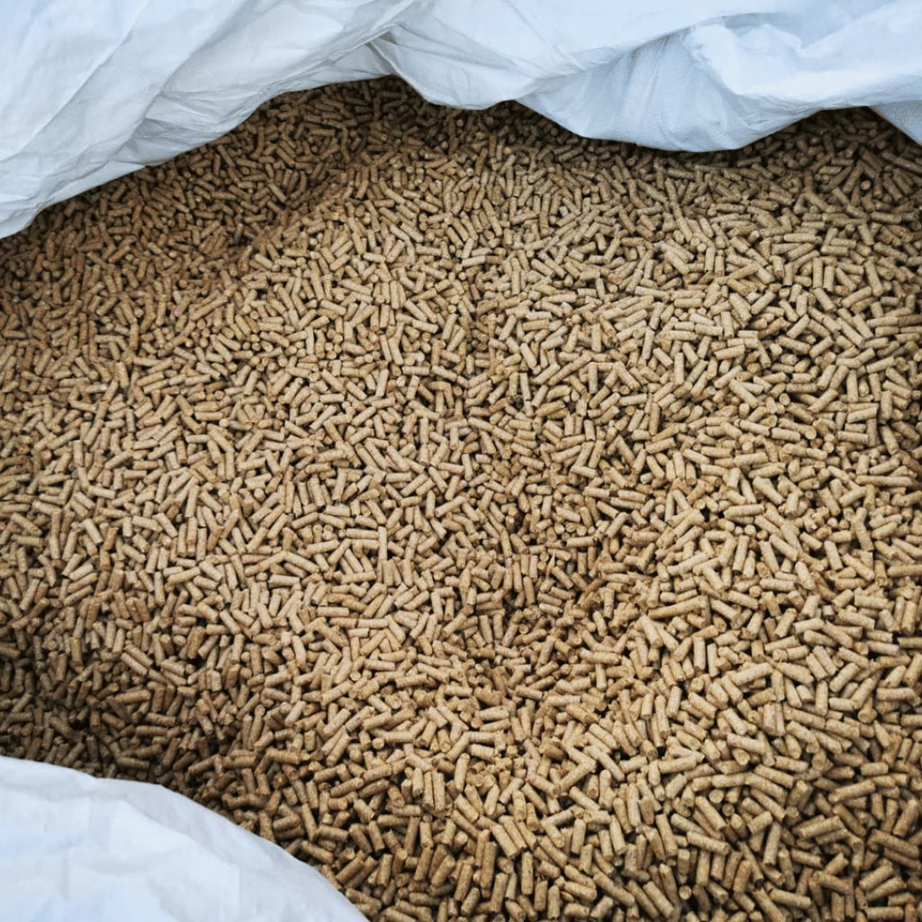 Litière Végétale Bio pour Chat | Pellets d'Épeautre 100% Naturels | 15kg - 21L