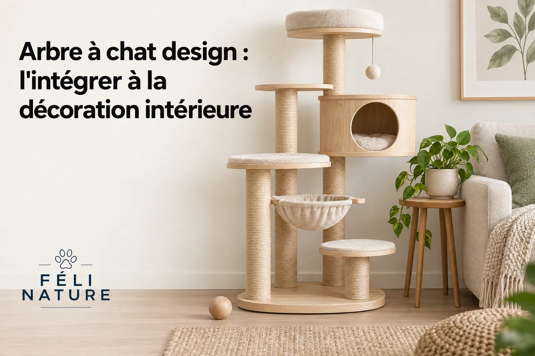 Arbre à chat design : l'intégrer à la décoration intérieure