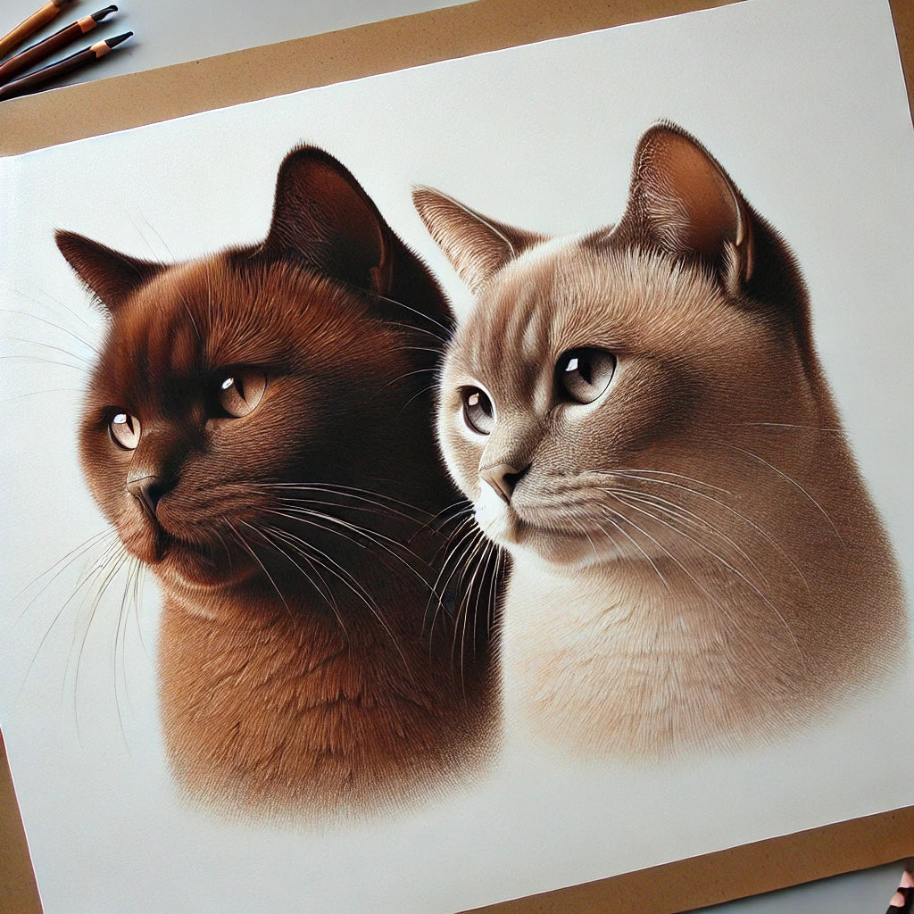 Les Chats Beige et Marron : Un Mélange Unique de Charme et de Nature