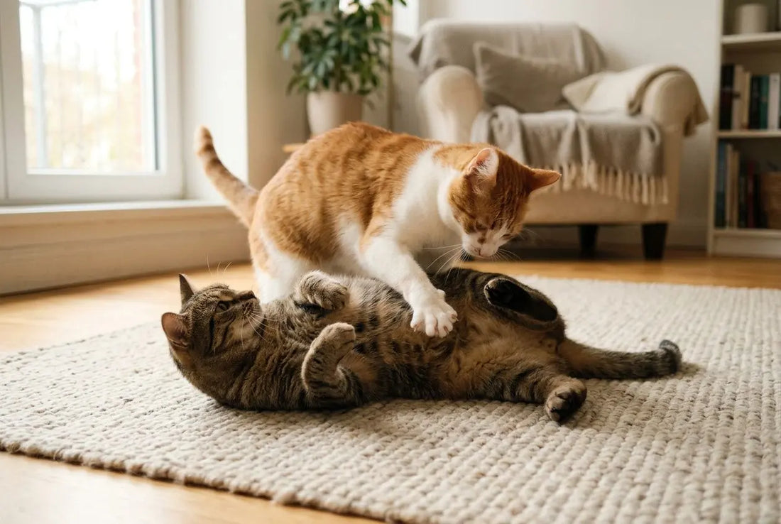 Mes chats se battent au sang : causes et solutions
