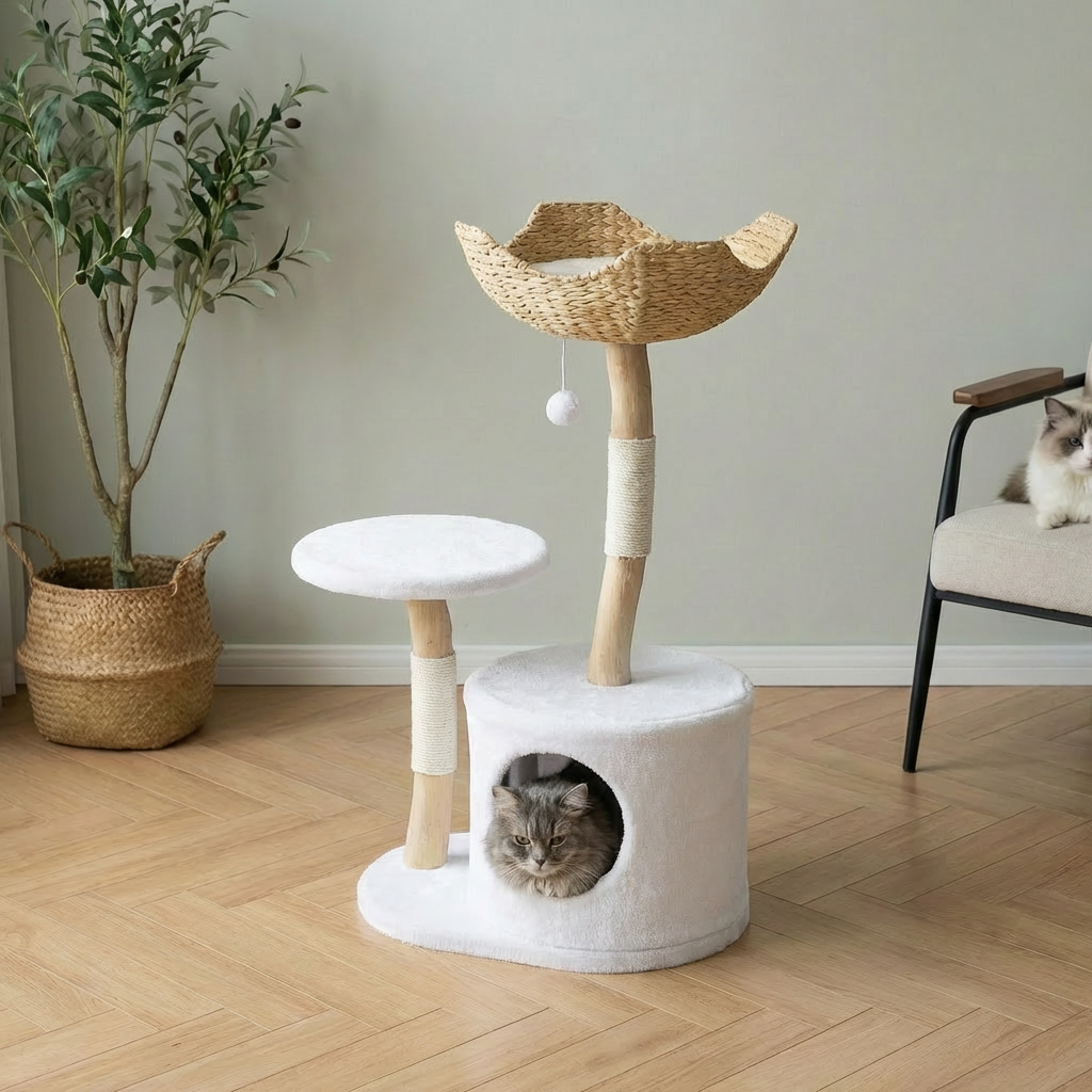 Arbre à chat bois I Léo - FéliNature