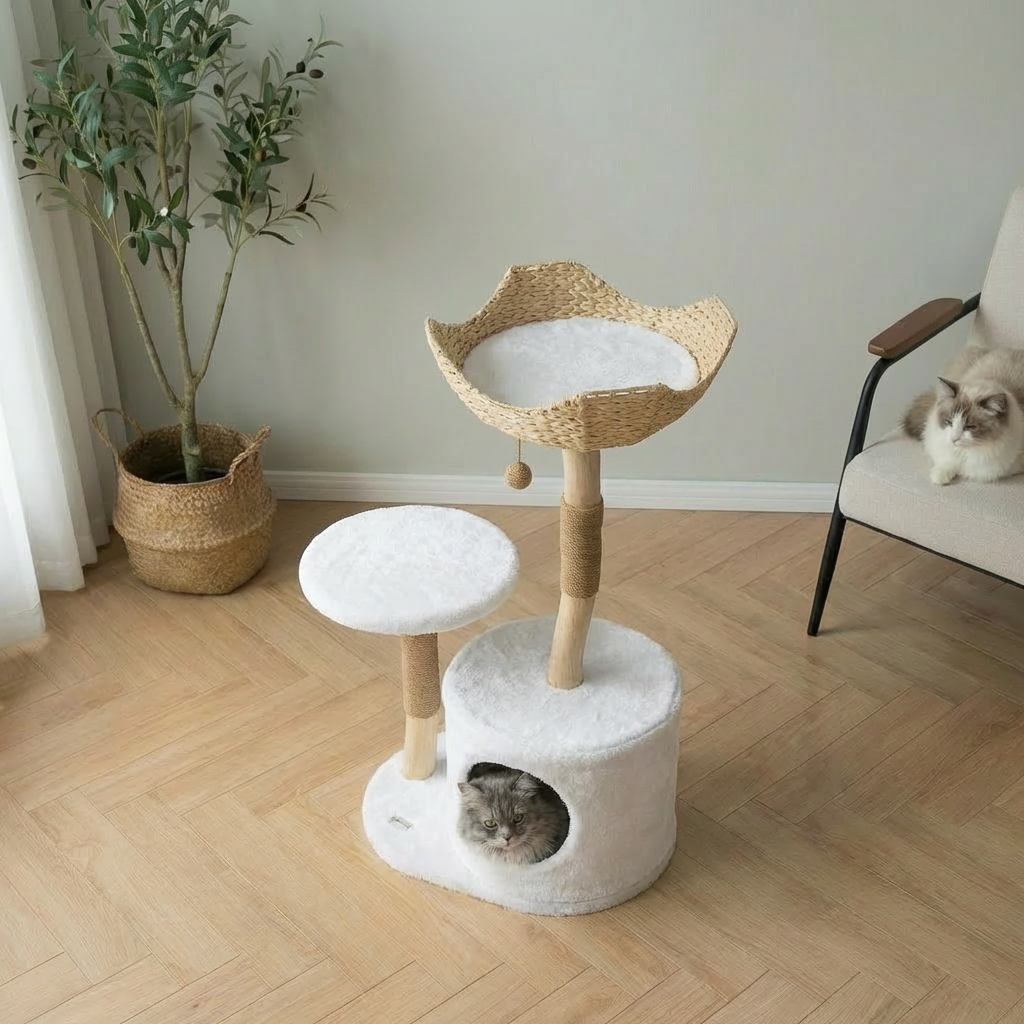 Arbre à chat bois I Léo - FéliNature