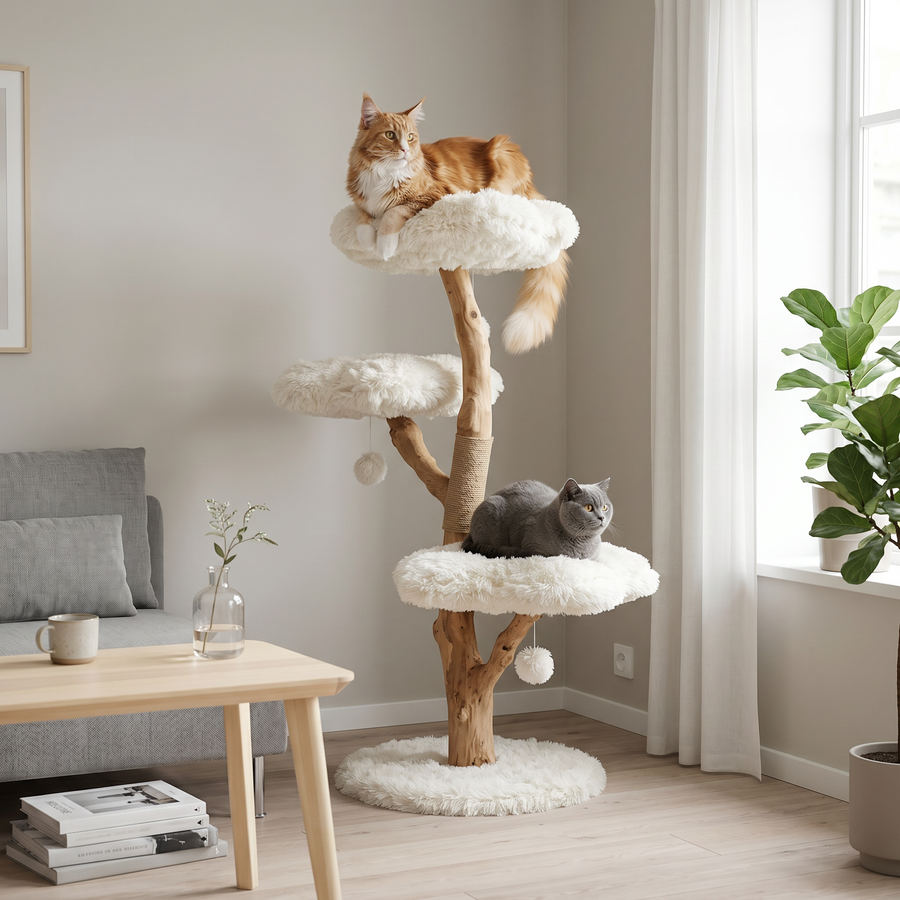 Comment choisir l'arbre juste pour votre <em>Maine Coon</em> ?