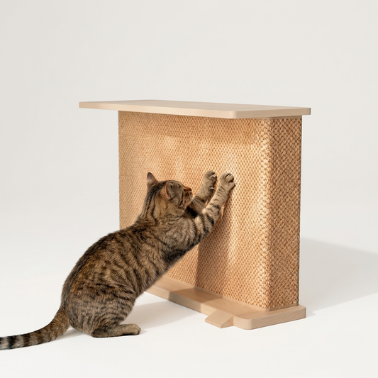 Le Coin Félin I Table d'Appoint Élégante et Griffoir d'Angle I FéliNature