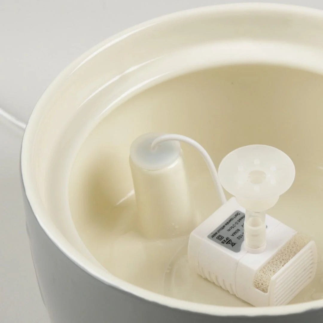 Pompe USB de la fontaine à eau en céramique pour chat