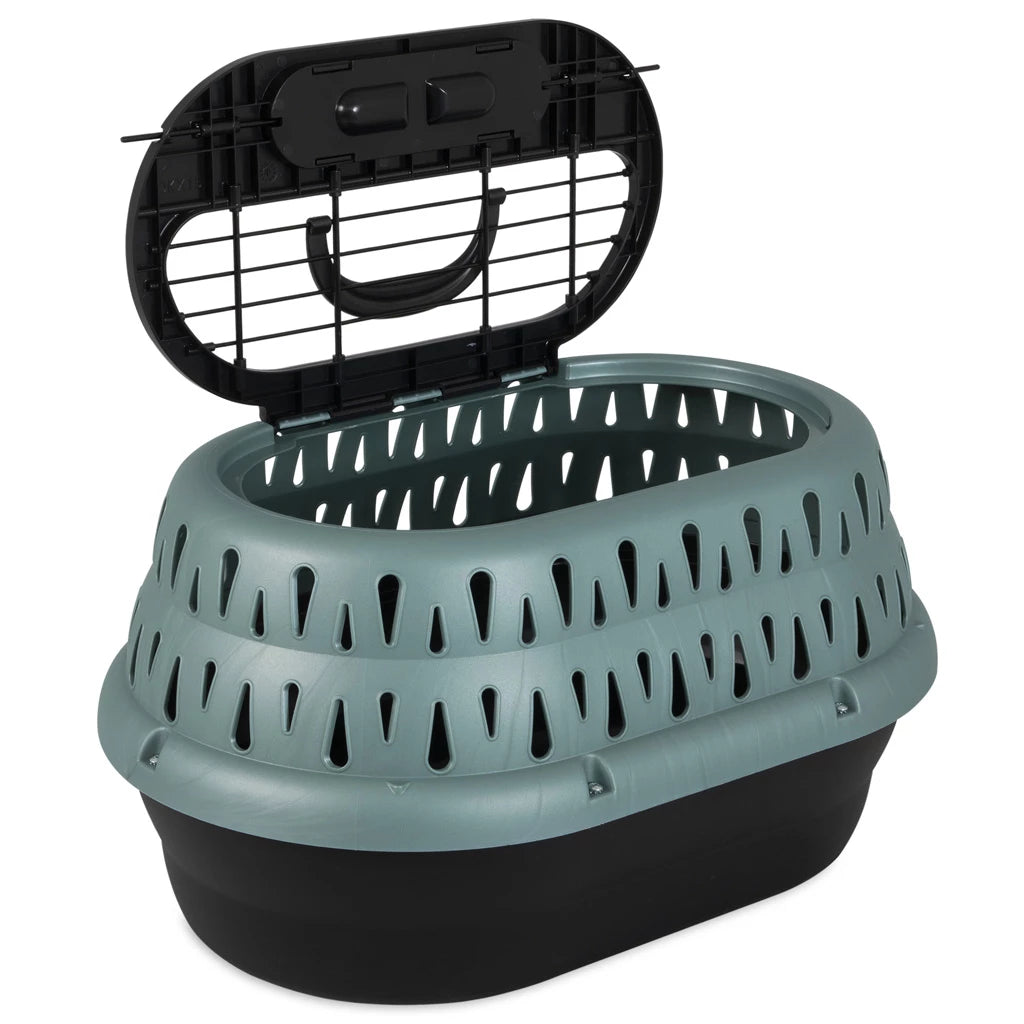 Panier de transport pour chat vert