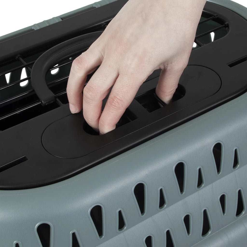Panier de transport pour chat vert