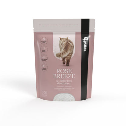 Désodorisant pour litière de chat parfum rose, 500 g