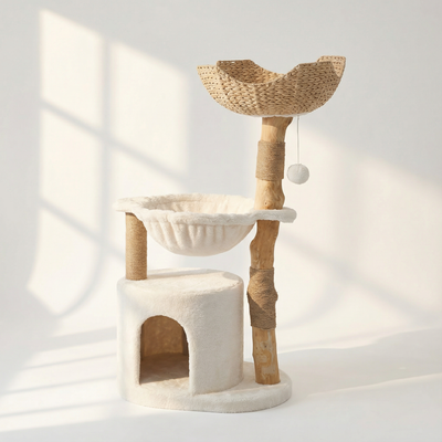 Arbre à chat Néva — véritable branche en bois naturel FéliNature