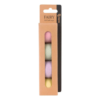 Balles en feutre pour chat District 70 coloris FAIRY