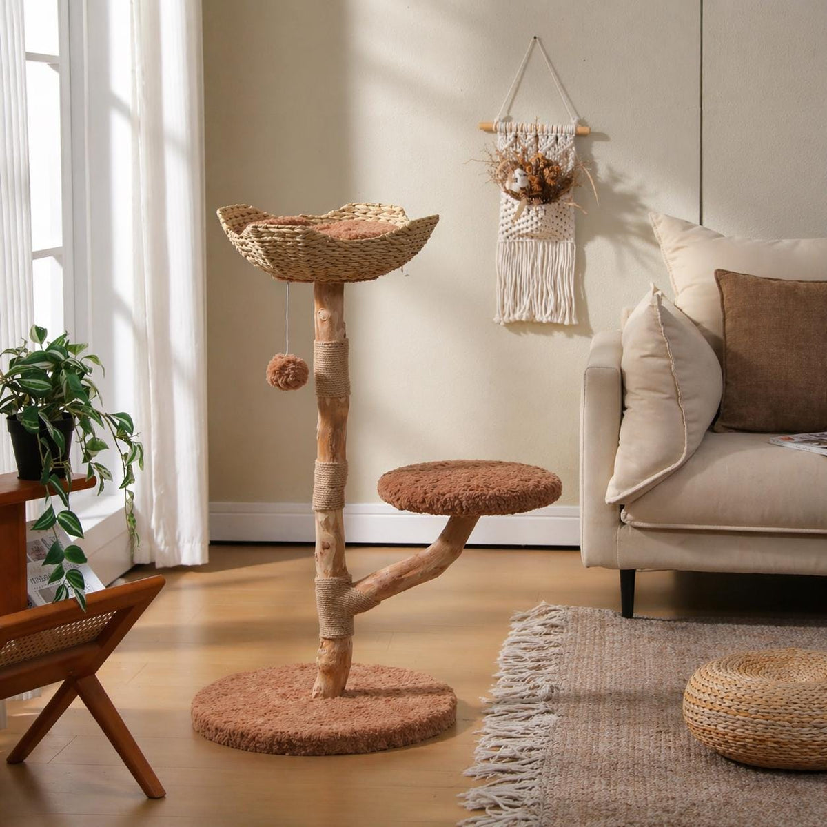Arbre à chat en bois L'Orée