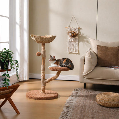 Arbre à chat en bois L'Orée