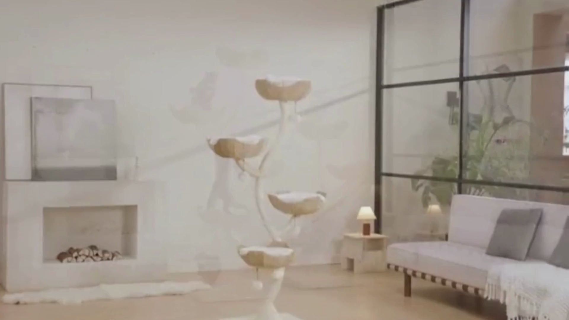 Arbre à Chat Design | 4 Niveaux 183 cm | Eclipse | FéliNature.